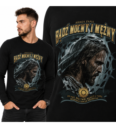 LONGSLEEVE Chrześcijański   Bądz mocny